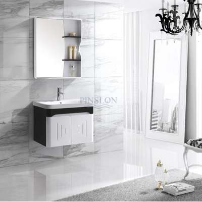 Pinslon hot sale new model latest bathroom vanity cabinet design