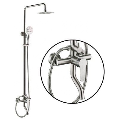 Brass Stainless Steel 304  Shower Set for Bathroom